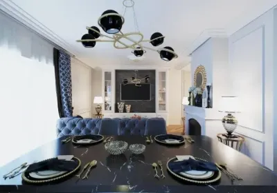 Apartament w stylu modern classic