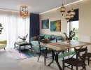 apartament kolorowy  