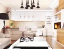 apartament z biokominkiem  