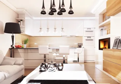Apartament z biokominkiem