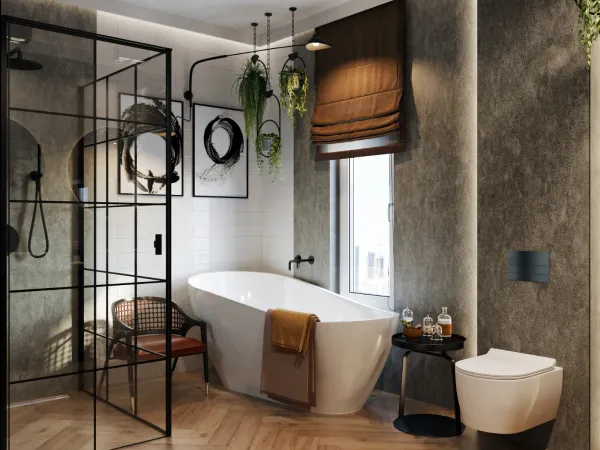 dom w stylu loft  