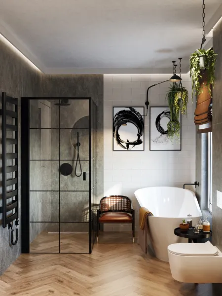 dom w stylu loft  