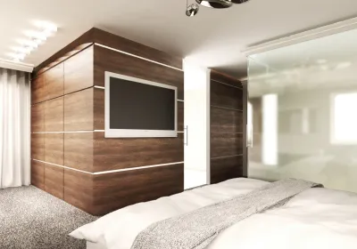 Nowoczesny apartament dwupoziomowy